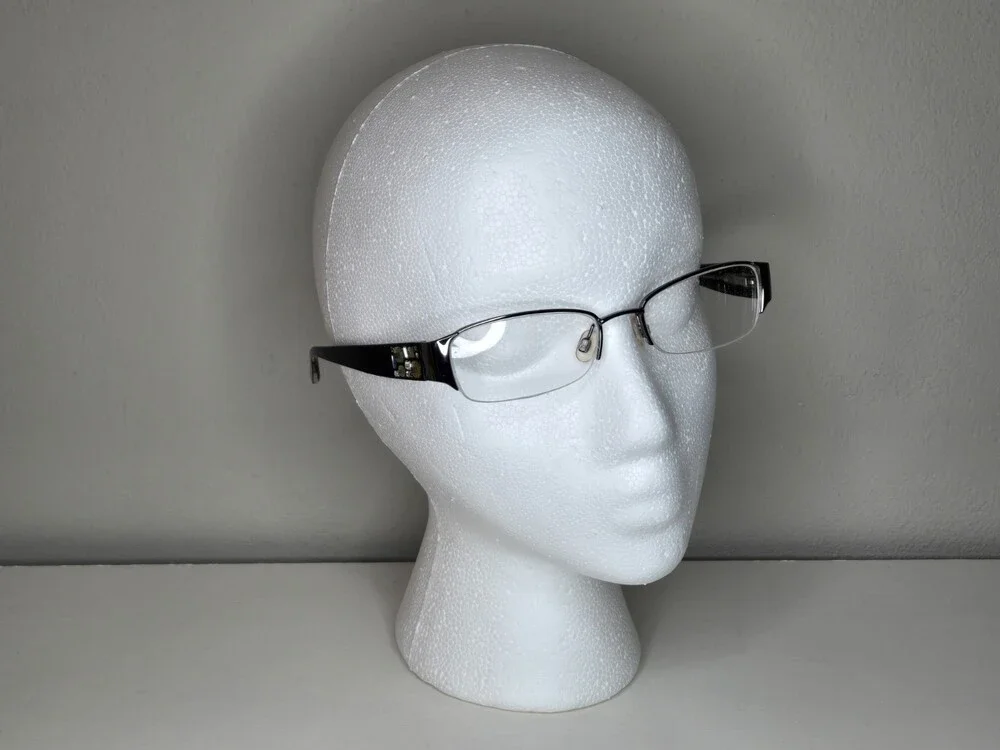 bebe Women's Glasses ~ Jeweled Frames ~ Armorous 5015 Black Diamond
